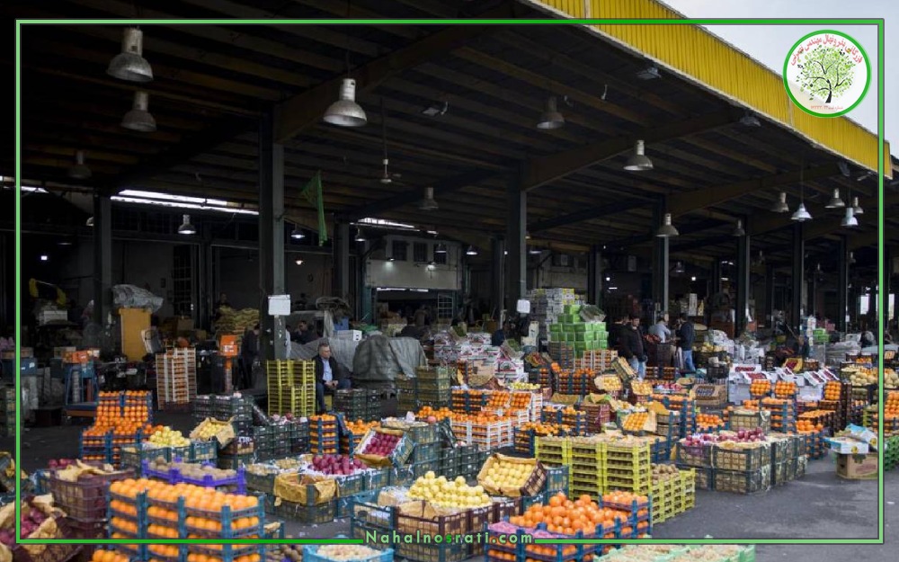 تصویری از بازار میوه